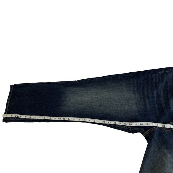 Levi Strauss Signature Men's and Big and Tall Straight Fit Jeans, Size 42x30 - Picture 9 of 9